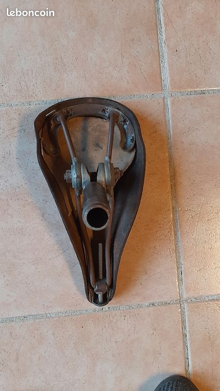 Selle vélo, cuir,vintage, JOHN’S (image 4)