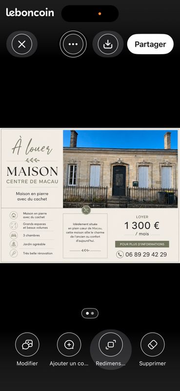 Maison 5 pièces 140 m² · à Macau · 140 m² · 1 300 €/mois