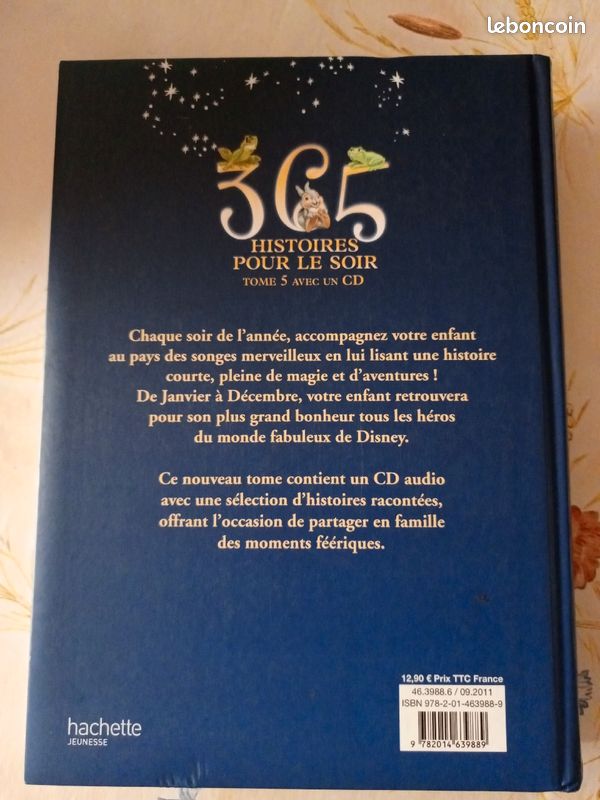 Livre- 365 histoires pour le soir ( thome 5 ) (image 2)