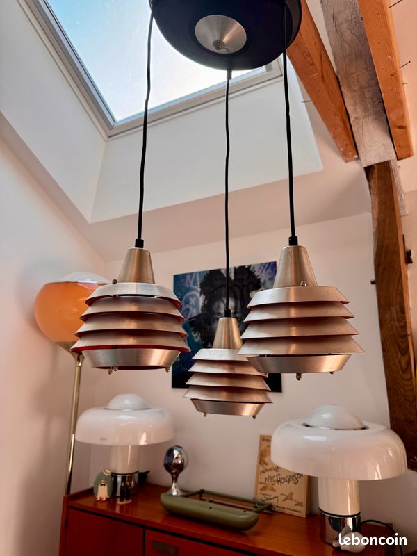 VENDU / Superbe suspension cascade vintage / Lakro de Carl Thore (image 14)