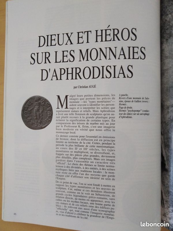 Dieux et héros grecs à Aphrodisias (archéologie) (image 7)