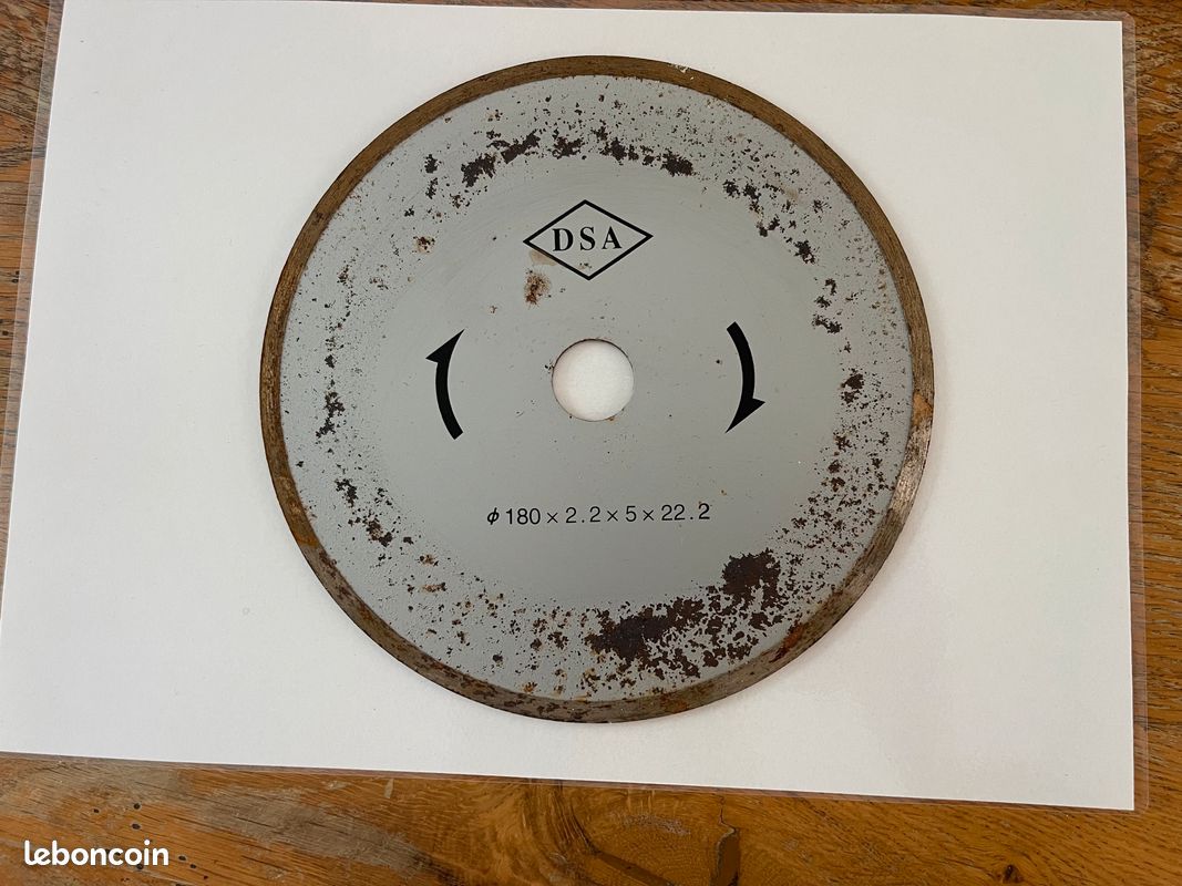 Disque diamant pour coupe carrelage électrique (image 1)