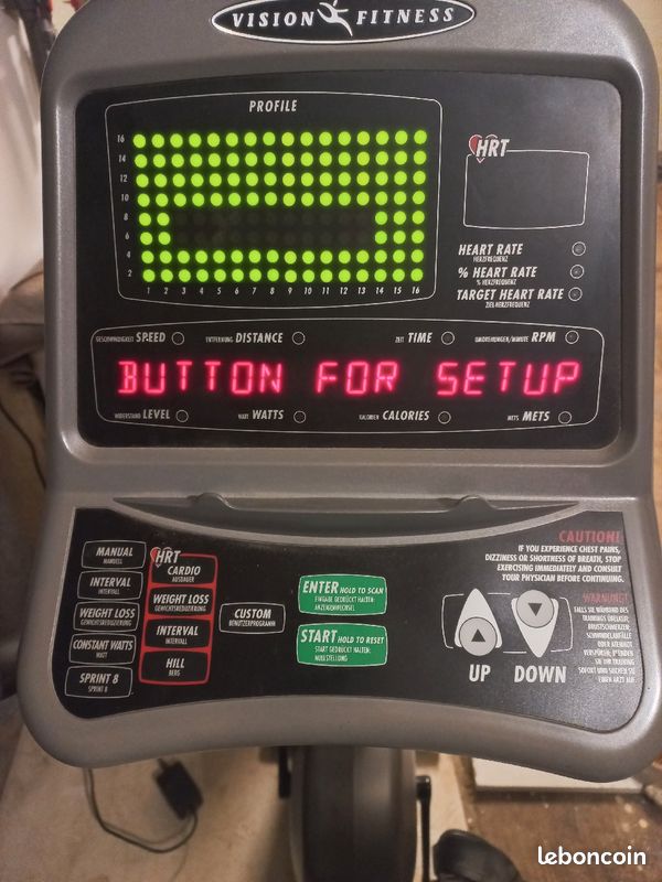 Vélo de salle de sport Vision Fitness (image 2)
