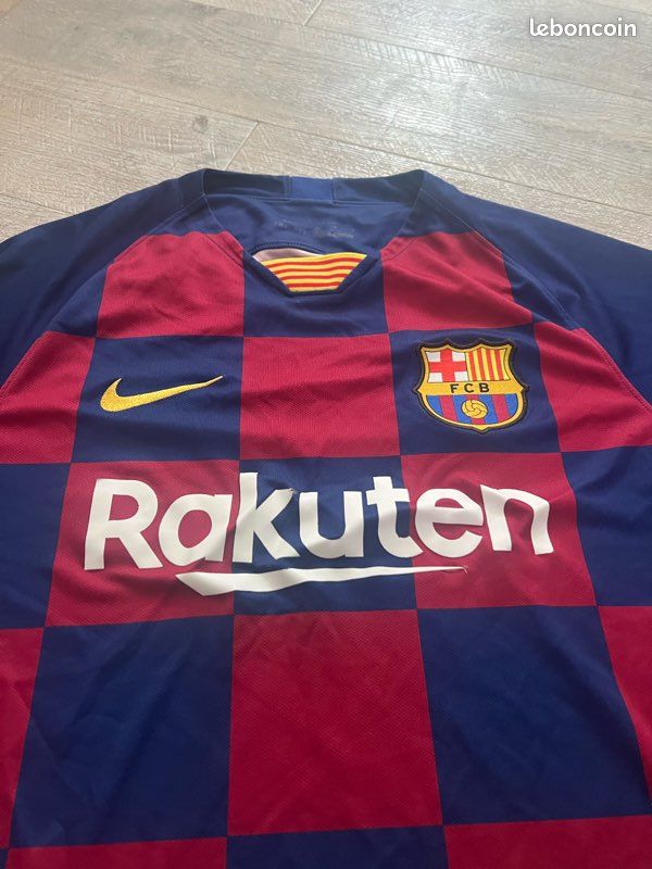 Maillot de foot vintage Barcelone 2019 2020 Fourth