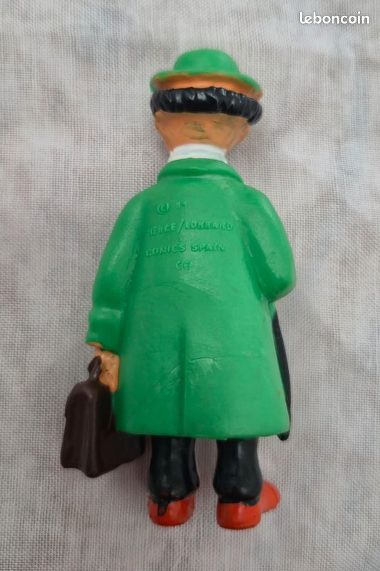 Figurines PVC Tintin - Hergé Bully, 4 Personnages (Tintin, Haddock, Tournesol, Dupont), Occasion