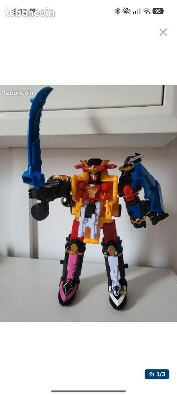 Ninja Steel Rangers Power rangers Dx ninja steel Megazord - Jeux & Jouets