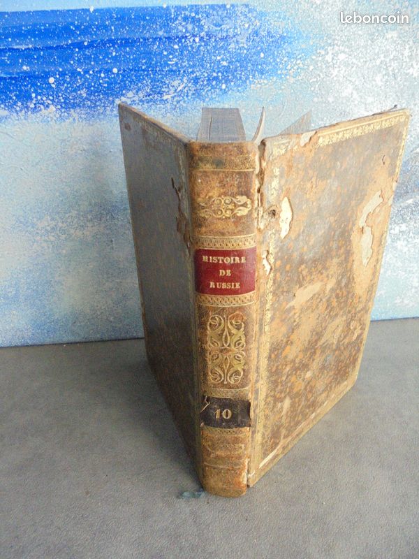 Histoire de l empire de russie , m de KARAMSIN , T10 1826 (image 1)