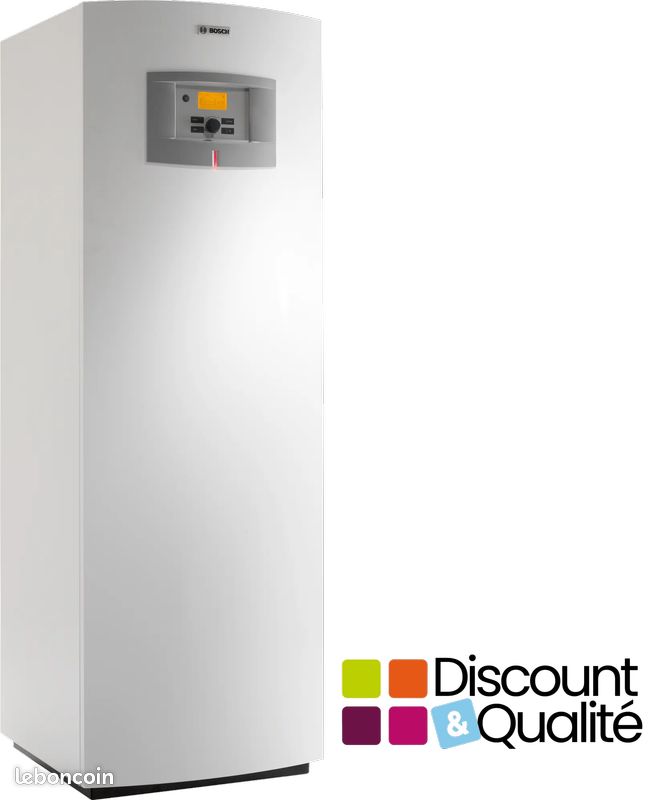 Pompe à Chaleur Géothermie Eau/Eau 8,4kW BOSCH Compress CS5000 EHP 9 LW-S Monophasé Chauffage Seul - 8738203052 - NEUVE (image 1)