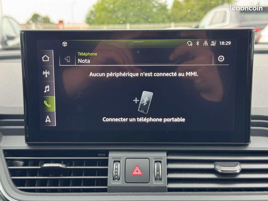 AUDI Q5 Phase 2 35 TDI 163ch S-tronic Advanced Attelage Camera Side Assist Led Gps Siege Chauffant (image 17)