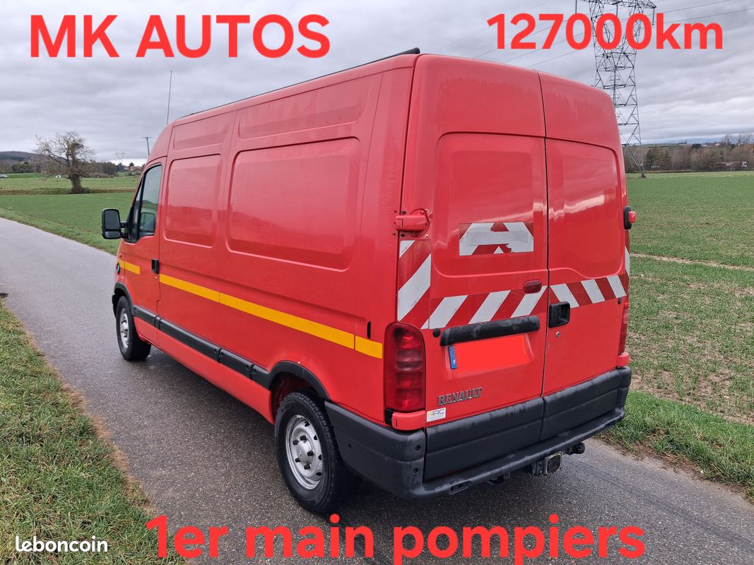 Master l2h2 attelage 1er main pompiers 127000km mk autos (image 5)