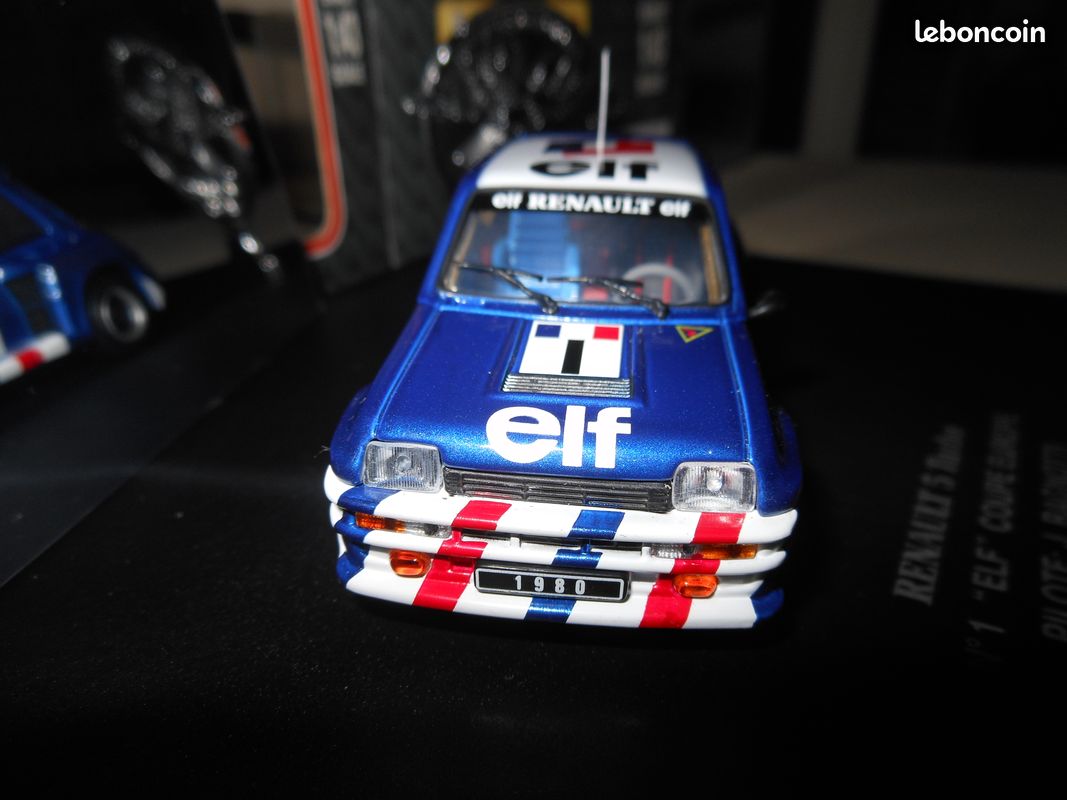 Miniature ODEON 1/43 – Renault 5 LS – Bleue – Année 1972 – Fabriquée En France
