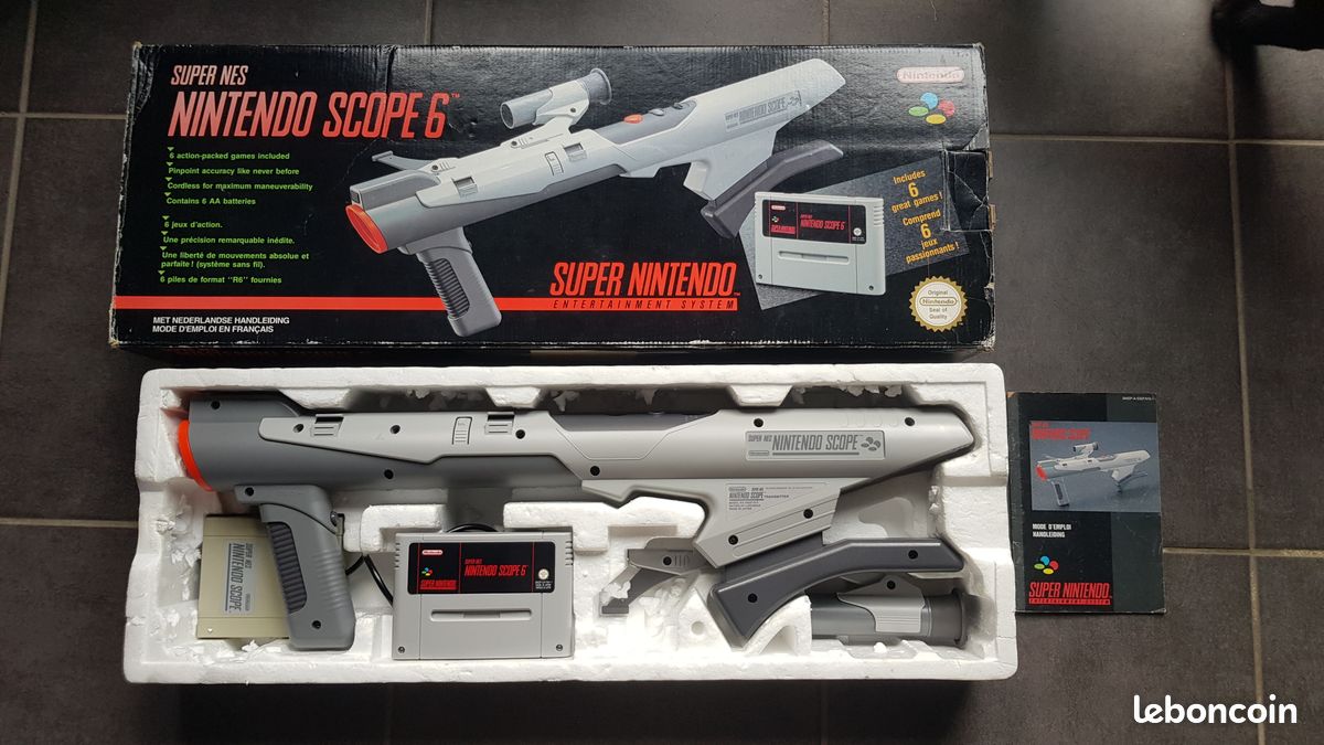 Nintendo Super Scope complet (image 1)