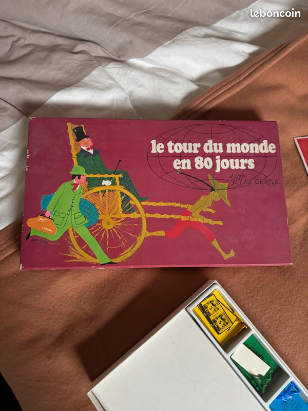 Le tour du Monde en 80 jours - Editions Gay-Play jeu de société (image 1)