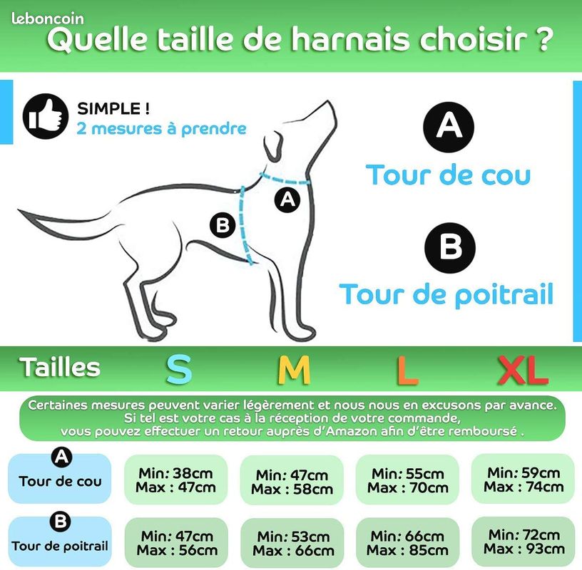 Harnais petit chien (image 2)