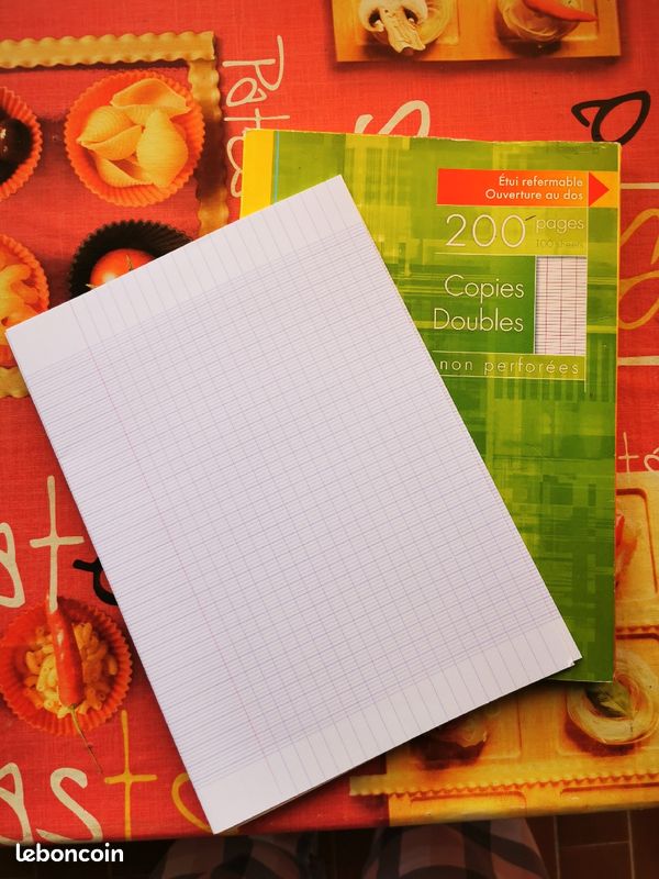 Feuilles simples, doubles, à dessin et pochettes plastiques (image 6)