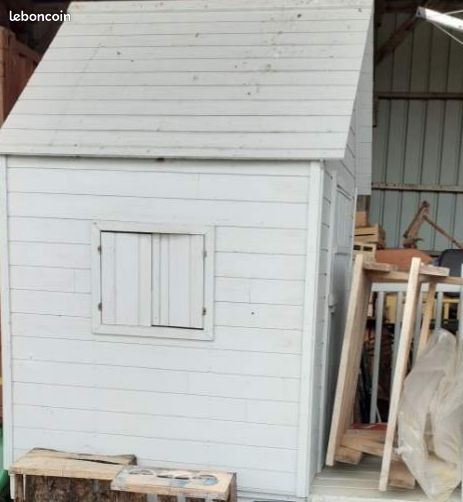 Cabane en bois d enfants (image 1)