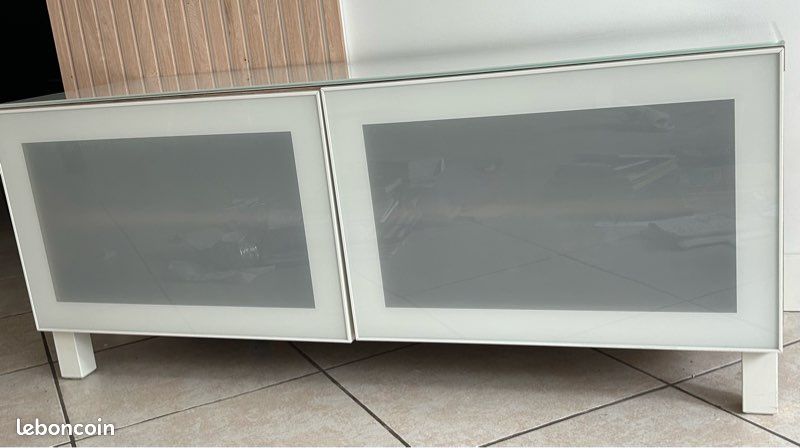 Meuble tv besta IKEA 120cm + meuble de 60cm (image 1)