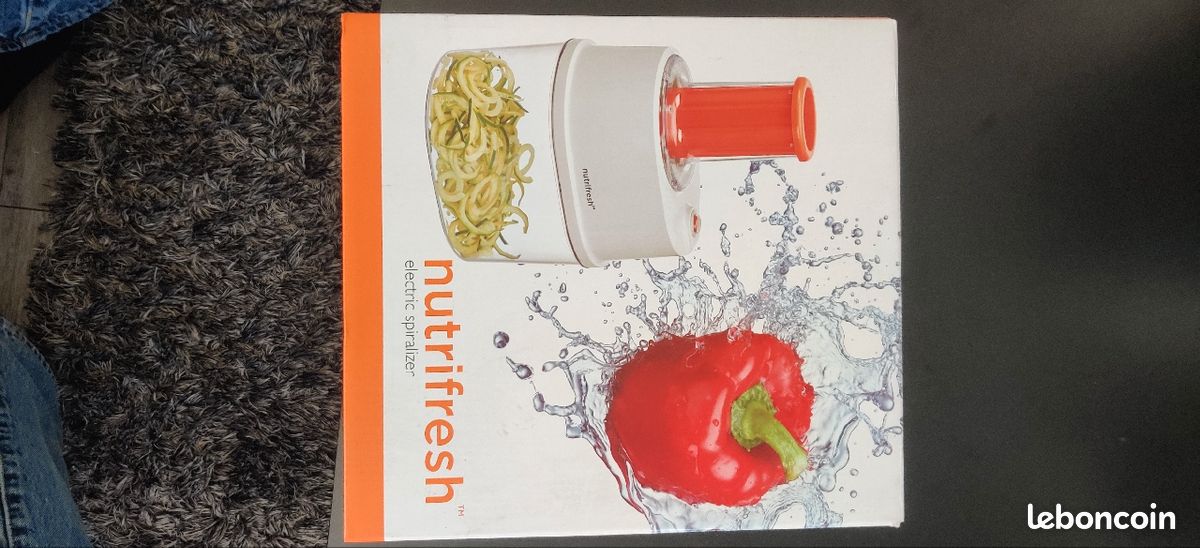 Spiralizer découpe de légumes nutrifresh (image 1)