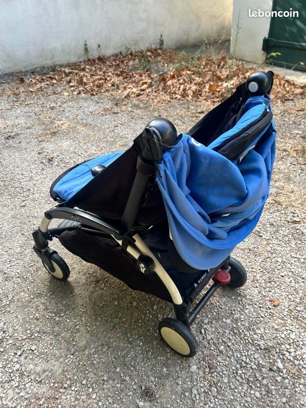 Vends poussette Yo-yo + turbulette hiver + housse pluie (image 6)