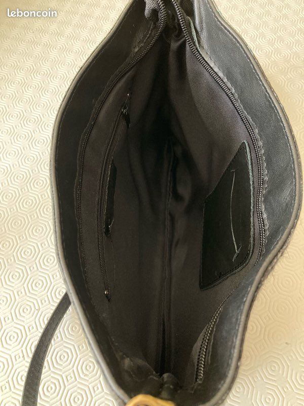 Sac à main cuir et fourrure (image 4)