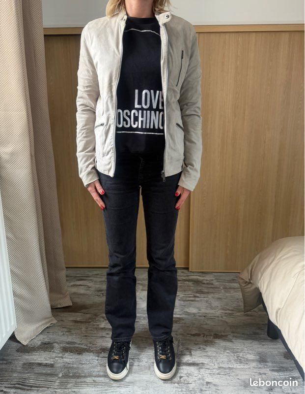 Veste en cuir IKKS (image 4)