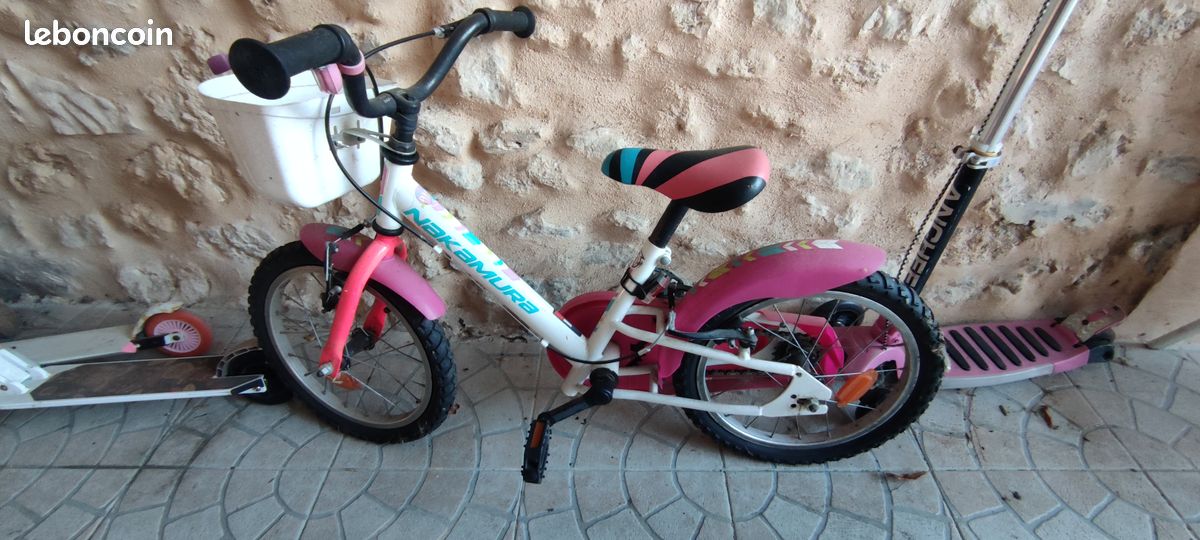 Roue Velo Nakamura 16 Pouces Fille Vélo 16 Pouces Fille Nakamura Vélos