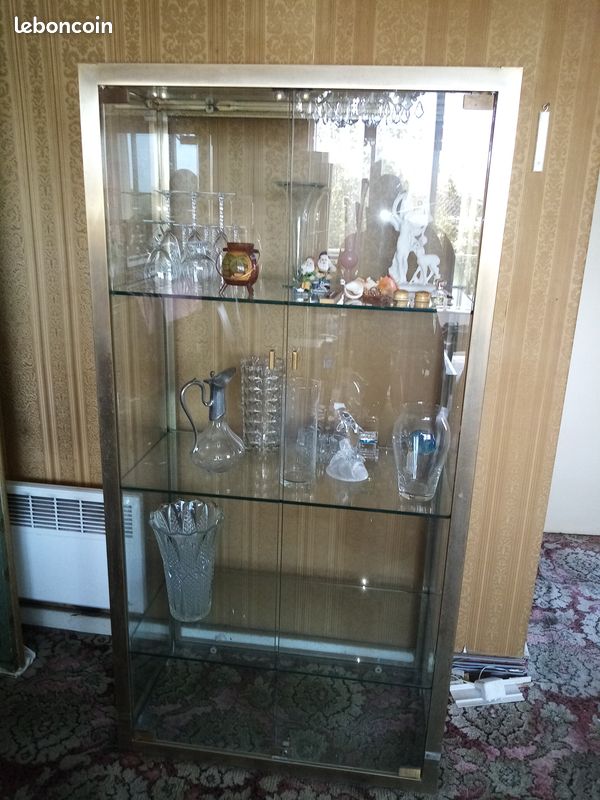 Vitrine en verre pour collection (image 1)