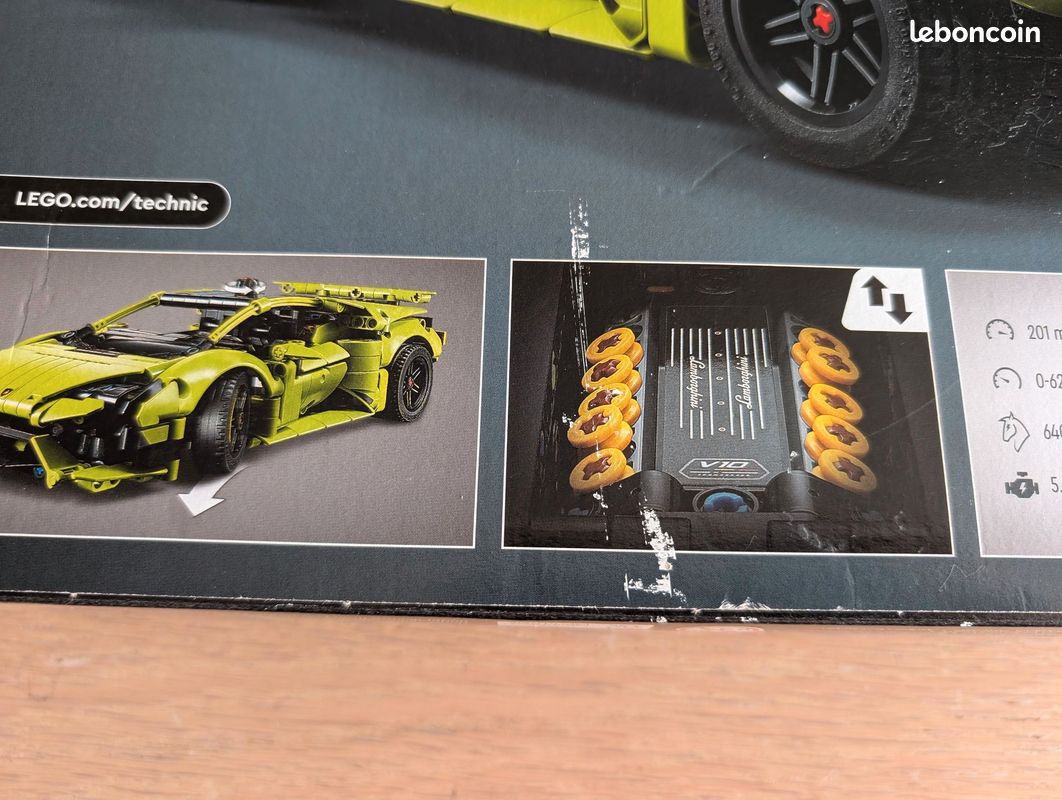 Lego Technic 42161 - LAMBORGHINI HURACÁN TECNICA - Neuf et scellé (image 3)