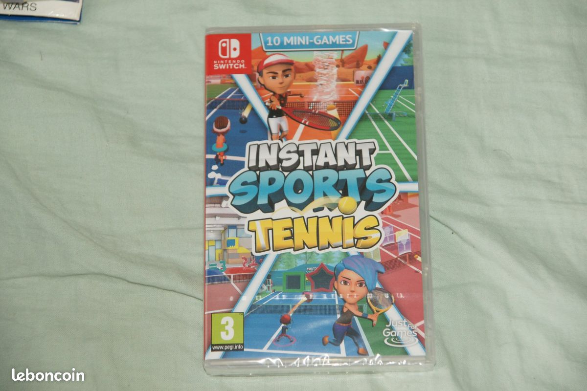 Jeu Instant Sports Tennis Pour Nintendo Switch - Neuf Sous Film