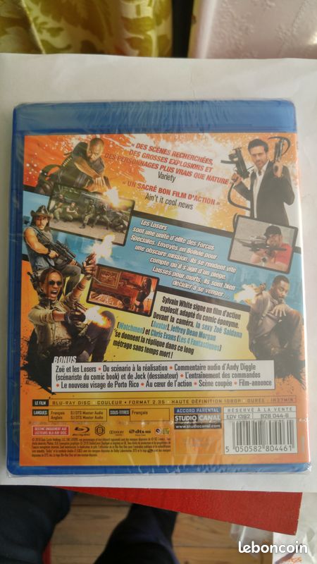 THE LOSERS blu-ray neuf sous plastique (image 2)