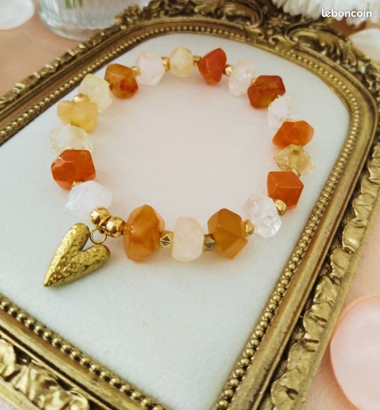 Perles en agate du brésil - Canada