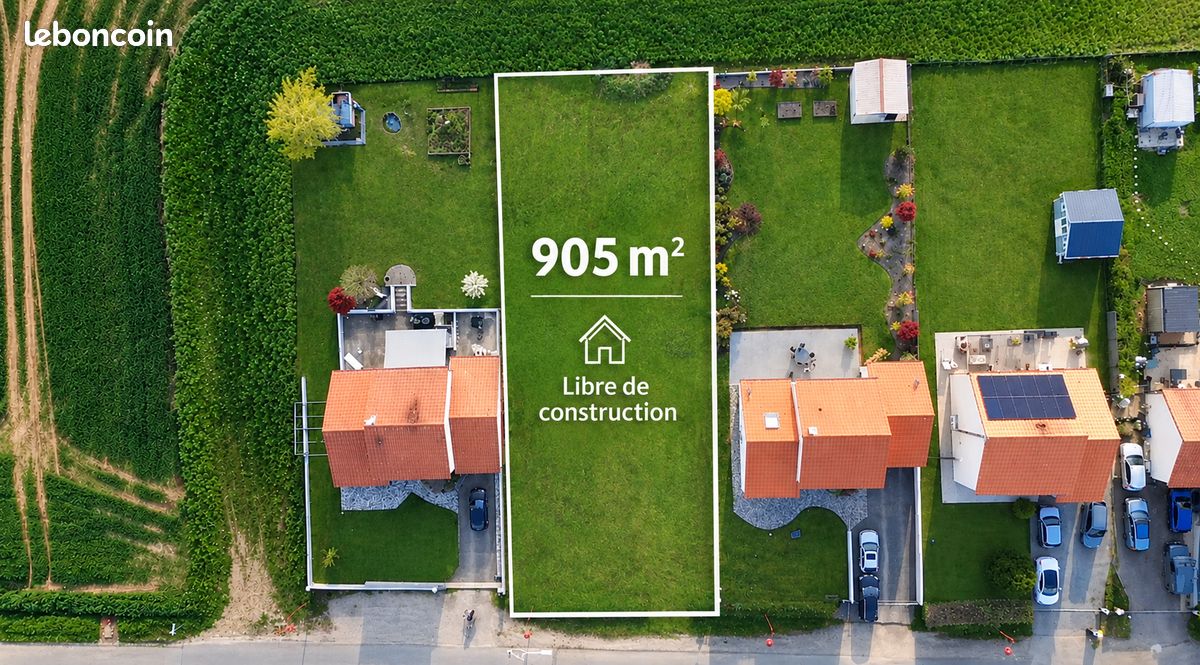 Terrain 905 m² · à Lorry-Mardigny · 905 m² · 160 000 €