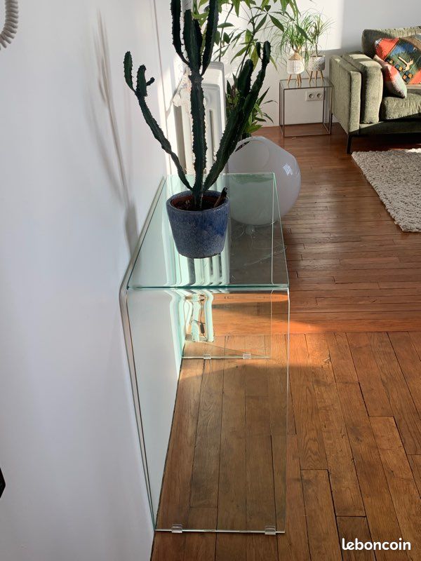 Console en verre trempé (image 2)