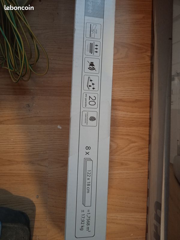 Lame Vinyle chêne blanc (image 3)