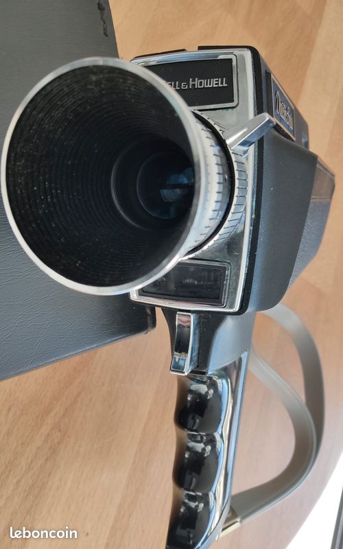 Caméra Super 8 Bell & Howell Japon 309 – Avec Boîtier Et Notice D'utilisation
