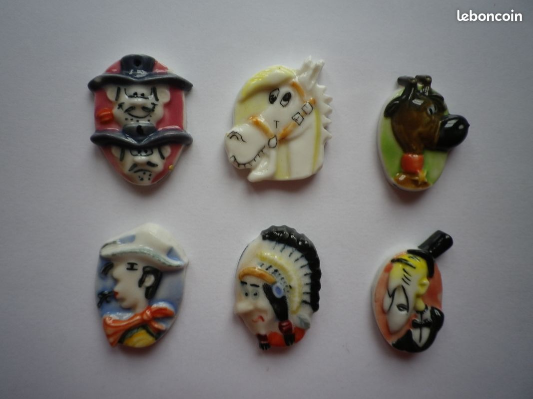 Lucky Luke Plastoy 1997 Superbe Collection Pvc