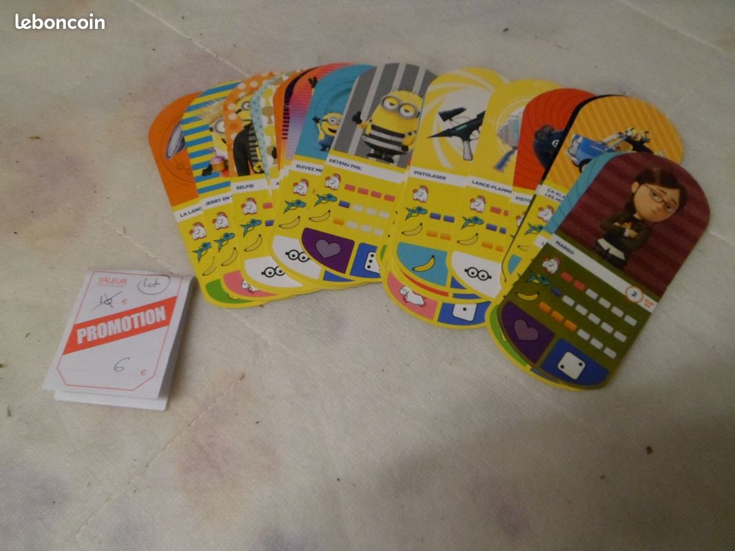 Lot de carte minions (image 2)