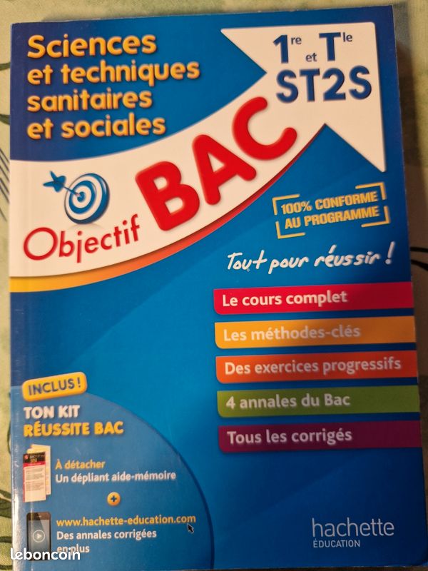 5 livres bac ST2S (image 2)