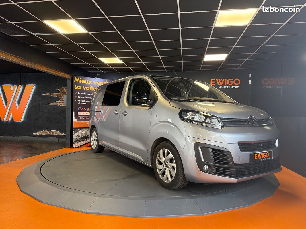 Citroen jumpy combi 2.0 bluehdi 175 m l2 eat bva / 5 places / caméra de recul / attelage / 2 portes latérales (image 1)