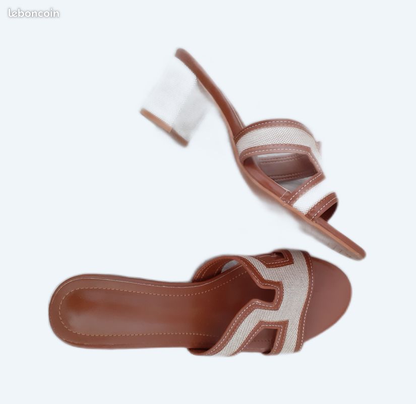Claquettes à talon (image 1)