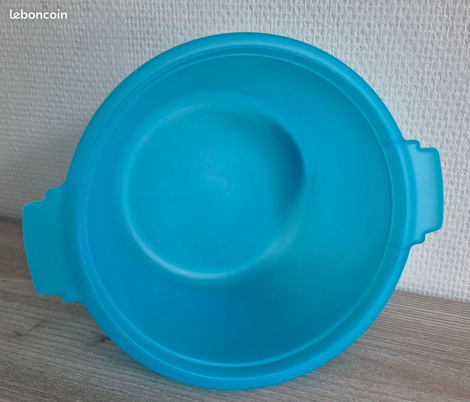 TUPPERWARE cuiseur a riz micro-ondes 2,2L bleu et vert | eBay