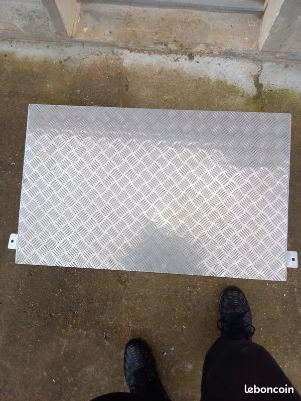 Plaque inox renforcer (image 1)