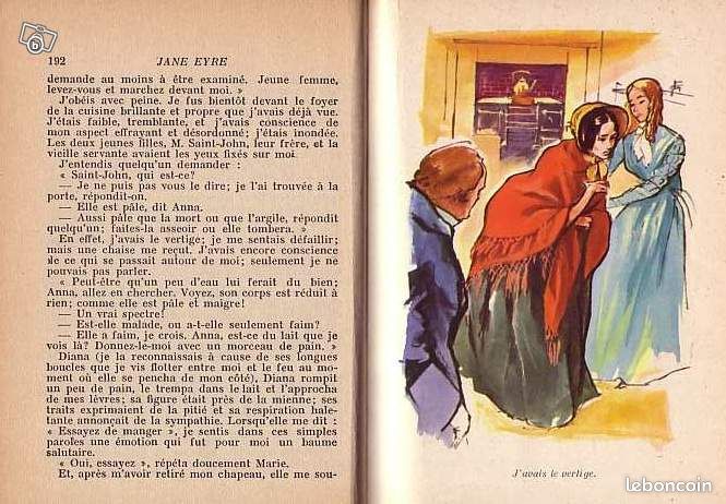Charlotte Brontë JANE EYRE 1964 Bibliotheque Verte (image 3)