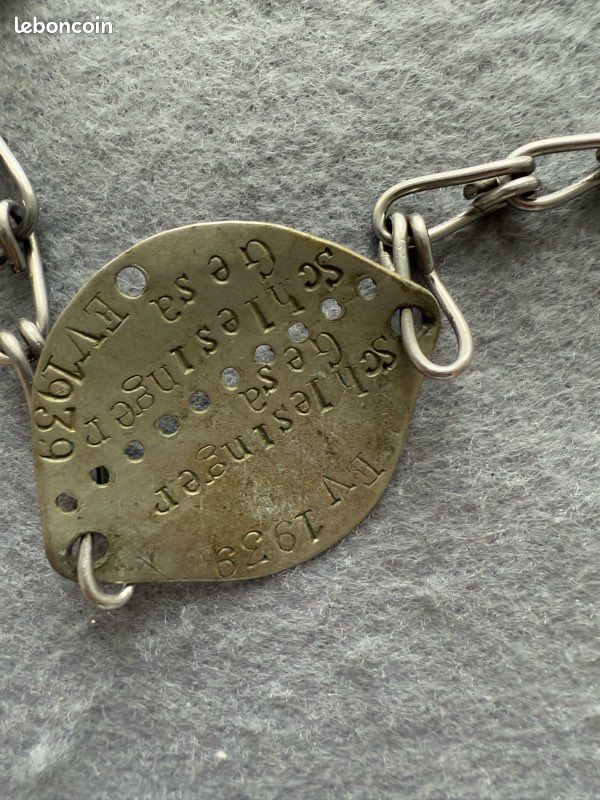 FRANCE WW2 PLAQUE Identité 1923 Nice EUR 20,00