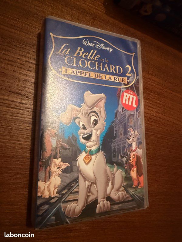 Cassette VHS La belle et le Clochard 2 (image 1)