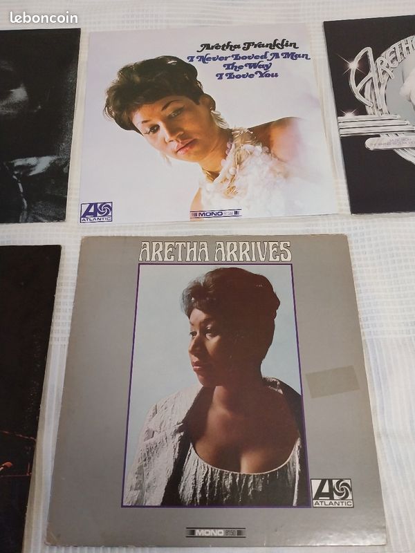 Lot de 7 vinyles Aretha Franklin (image 3)