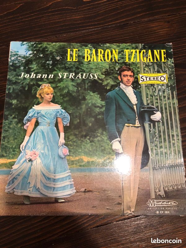 Le baron Tzigane Johann Strauss vinyle (image 1)