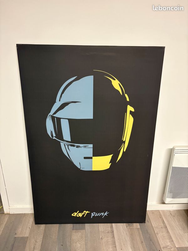 Toile DAFT PUNK 120x80 (image 1)