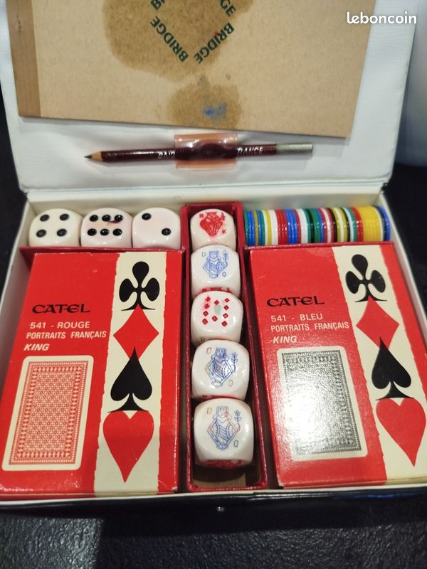 Jeu De Société Ancien - Goren's Bridge For Two - Version Anglaise Complète - Pour 2 Joueurs - État Très Bon