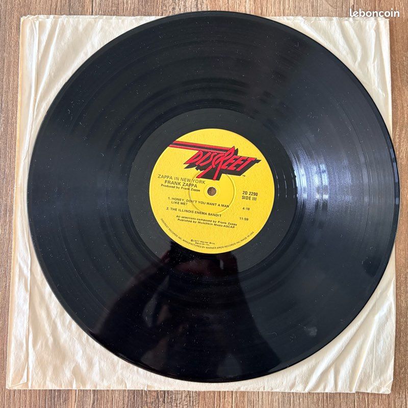 Vinyle - Zappa in New York (image 5)